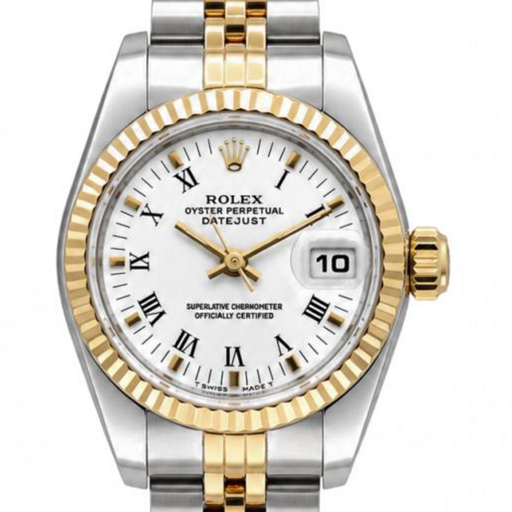Rolex Datejust 26MM 69173 Two-Tone White Dial Watch
